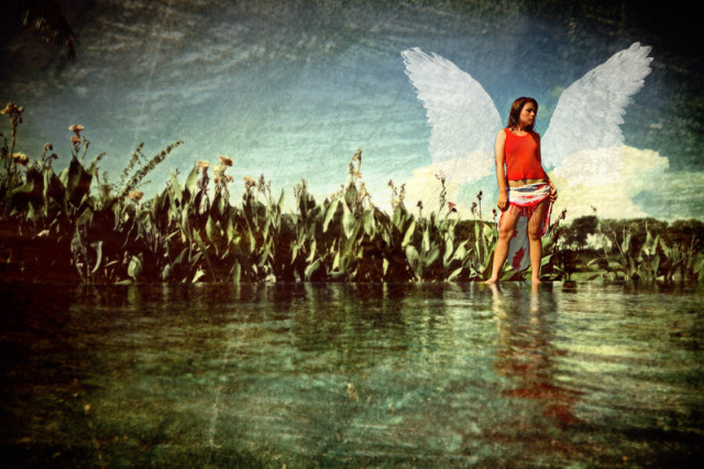 When she is not flying..