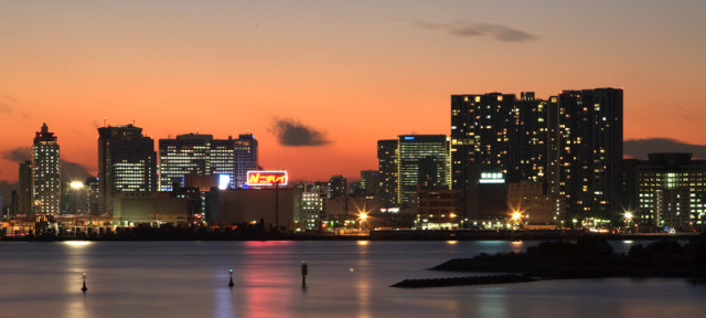 Tokyo City from Odaiba (2nd HDR)