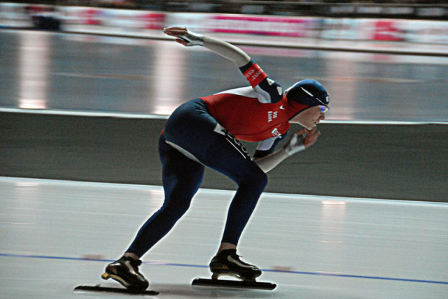 Dutch speed skater