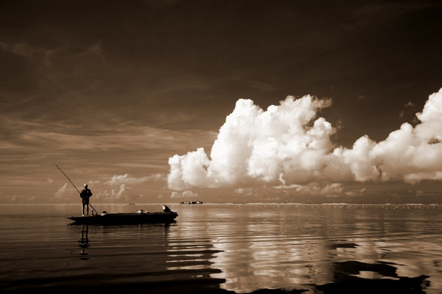 Alone In The Sea