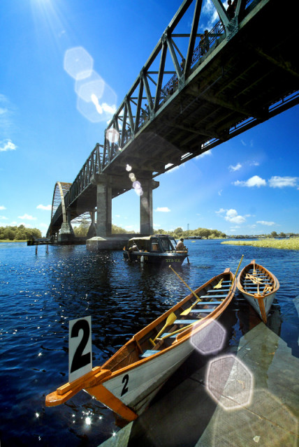 suasana bawah jembatan
