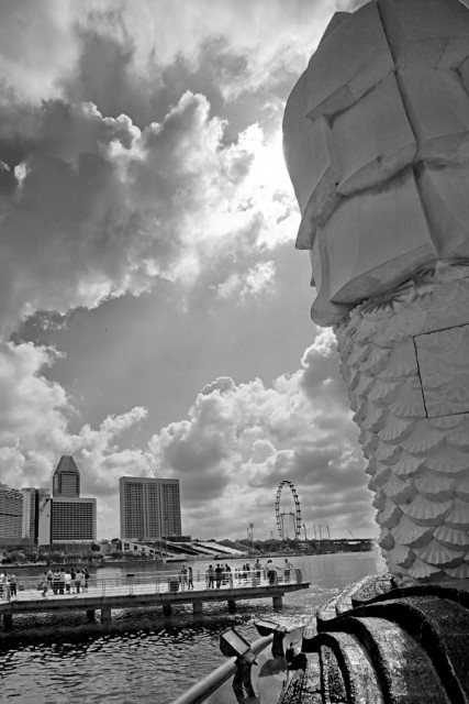 The other side of Merlion..