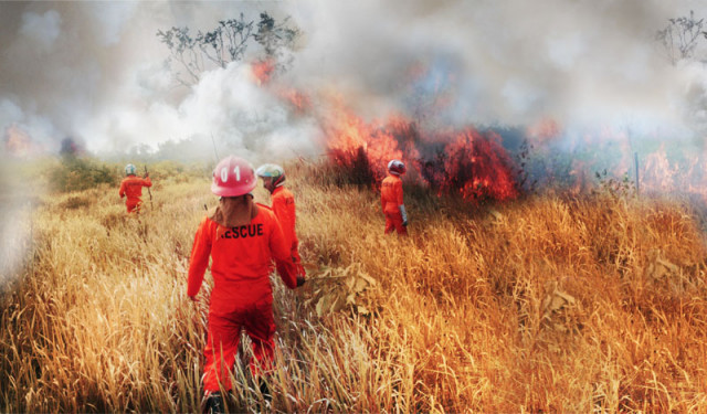 ayo jangan menyerah !! ( fight the fire )