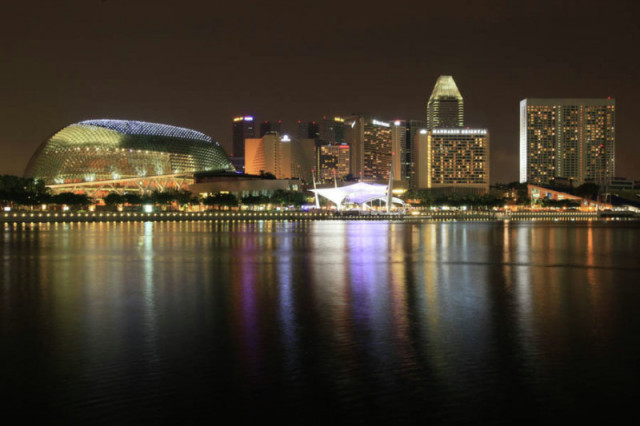 Night Scene in Singapore