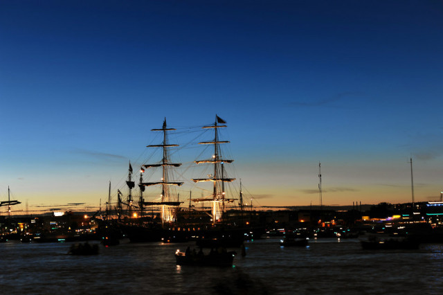 Like ships that have gone down at sea